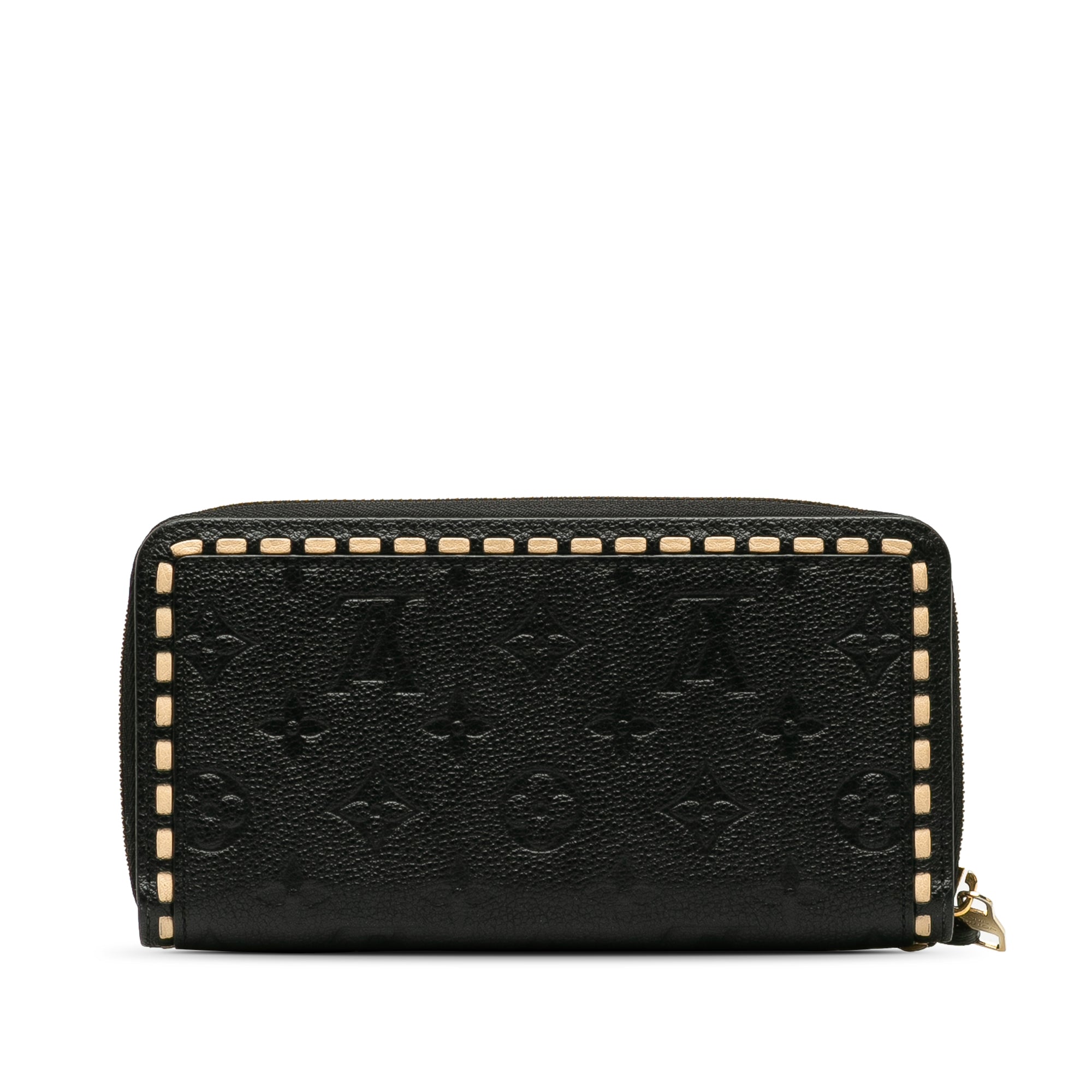 Black LV Monogram Empreinte Zippy Wallet