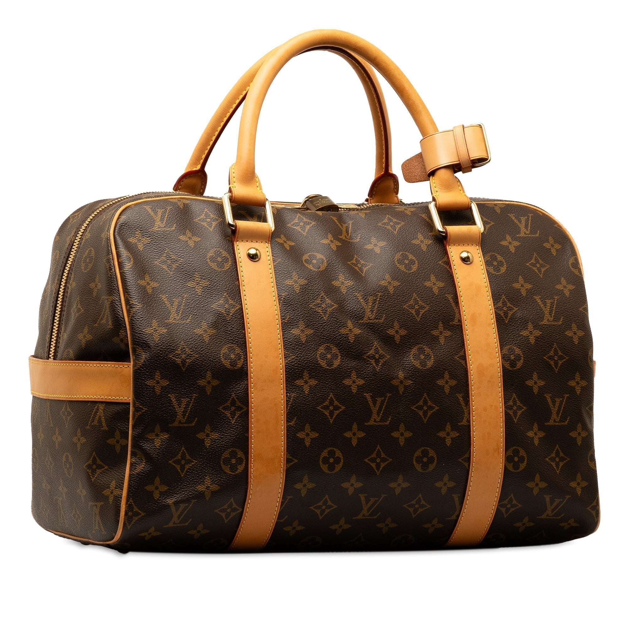 Brown LV Monogram Carryall Travel Bag