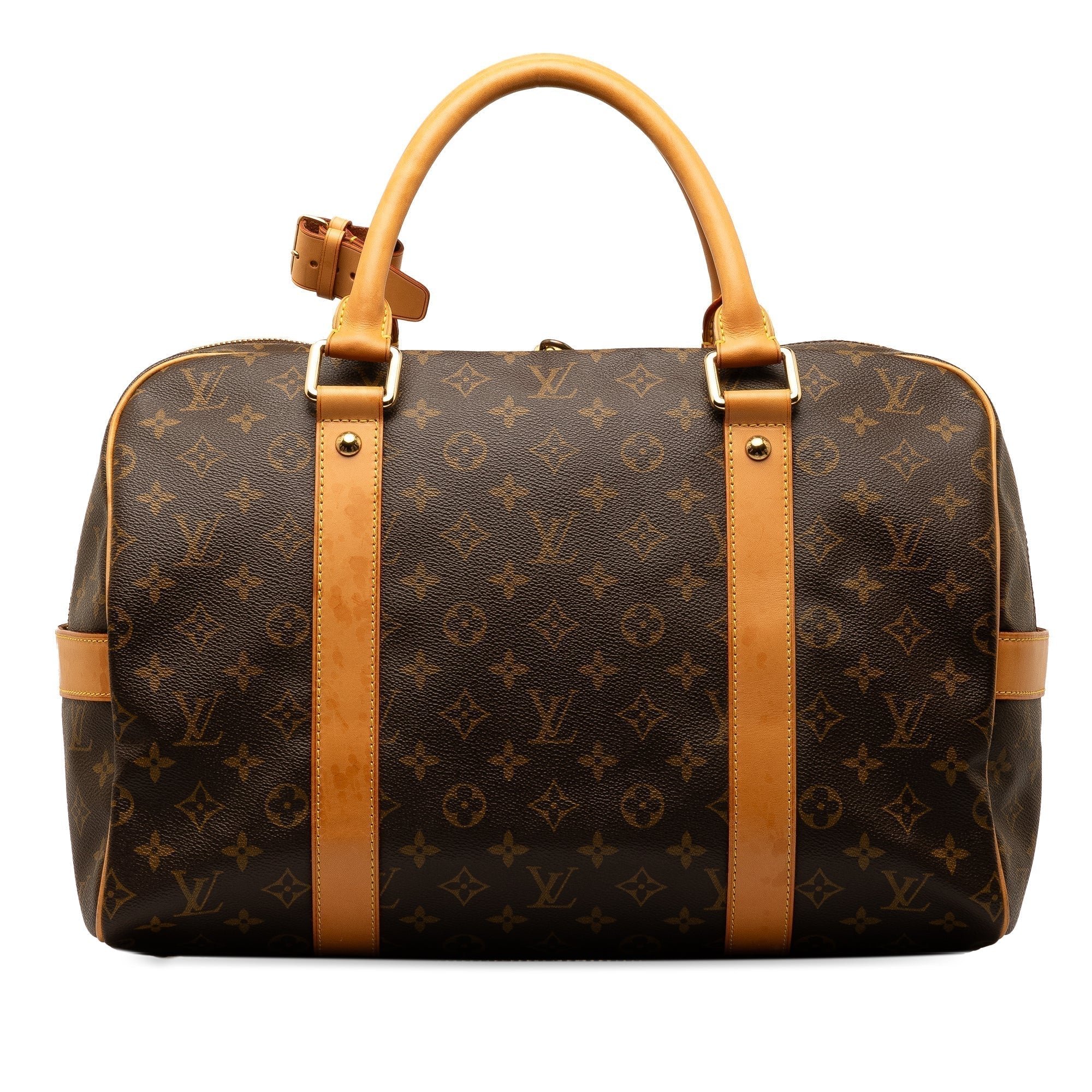 Brown LV Monogram Carryall Travel Bag
