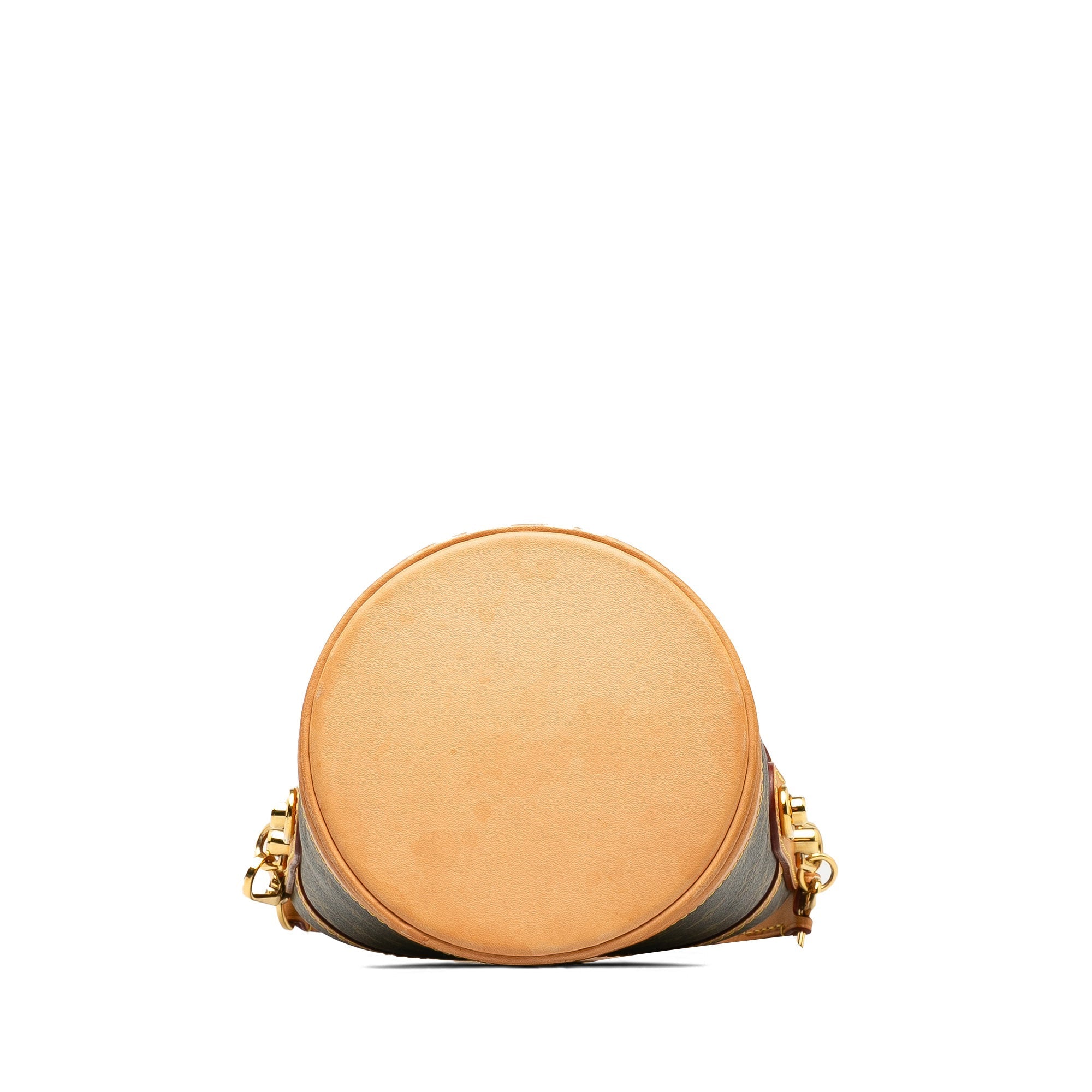 Brown LV Monogram Duffle Bucket Bag