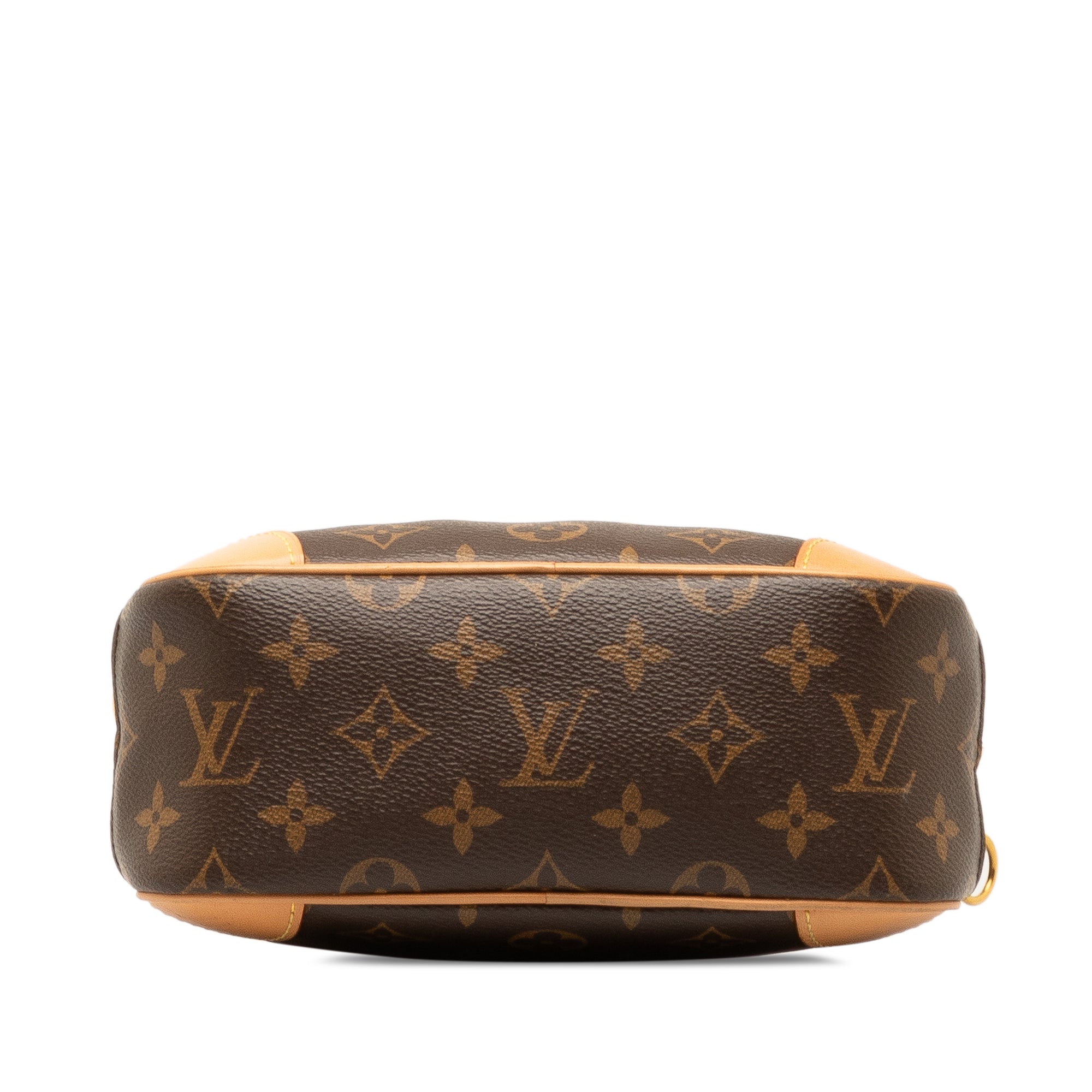 Brown LV Monogram Deauville Mini Crossbody Bag