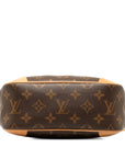 Brown LV Monogram Deauville Mini Crossbody Bag