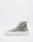 Christian D1OR B23 Hightops White / Black Oblique Rubber EU 37.5 UK 4.5