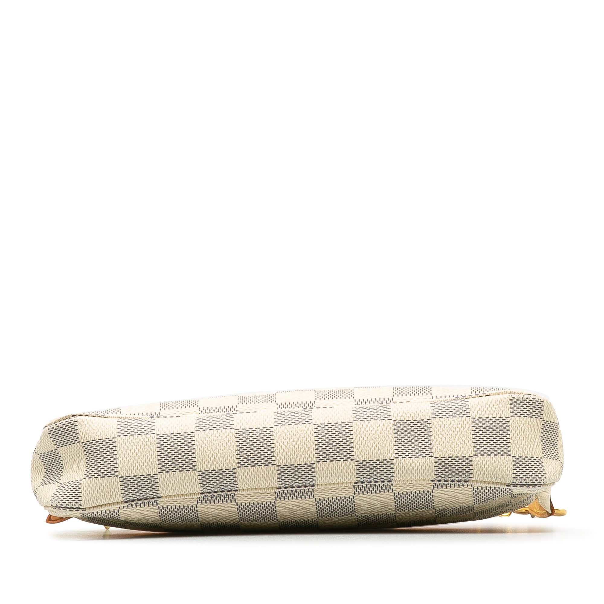 Beige LV Damier Azur Pochette Accessoires