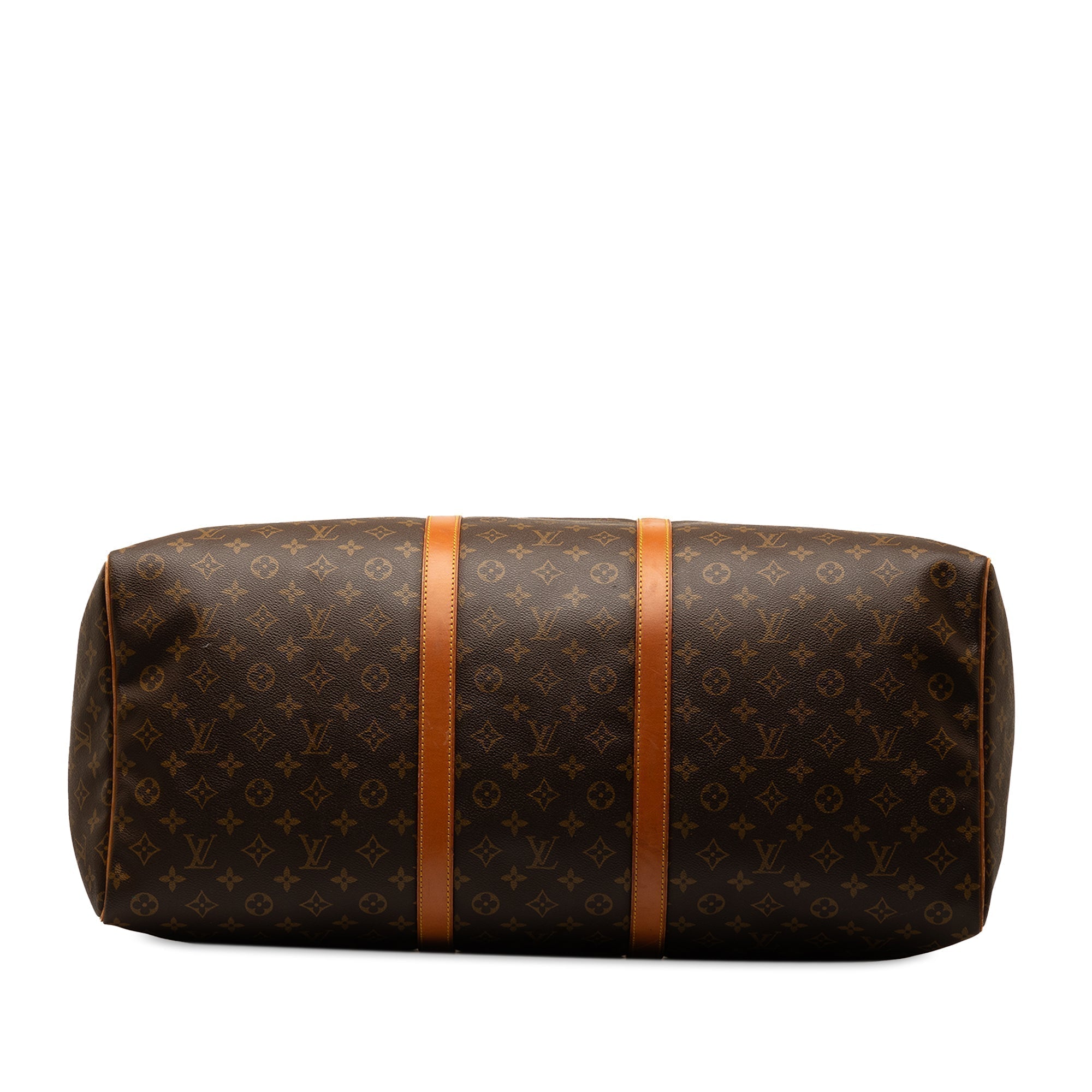 Brown LV Monogram Keepall 60 Travel Bag
