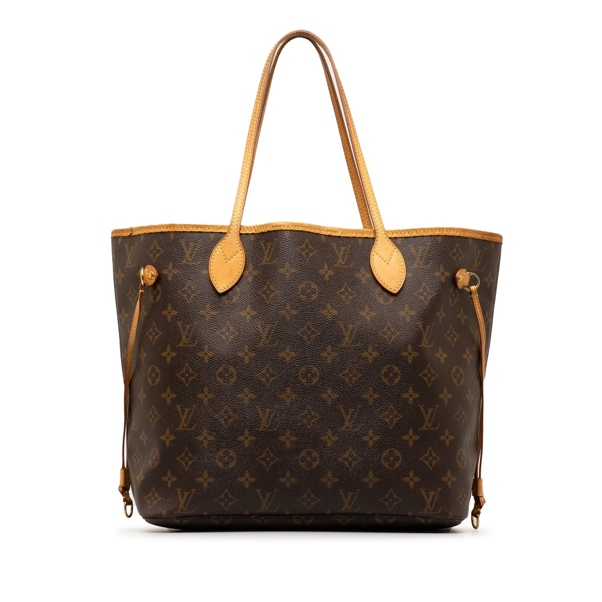 Brown LV Monogram Neverfull MM Tote Bag