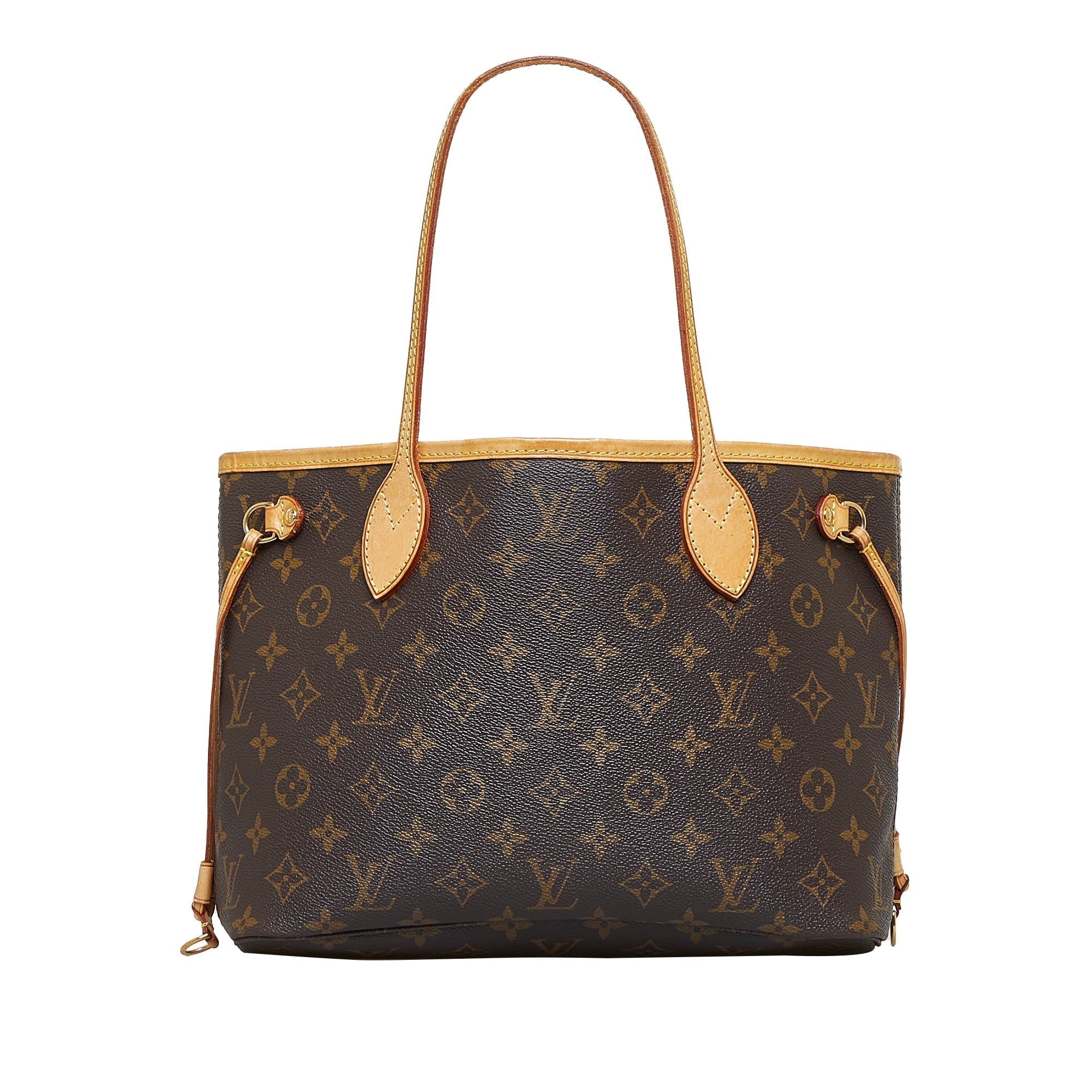 Brown LV Monogram Neverfull PM Tote Bag