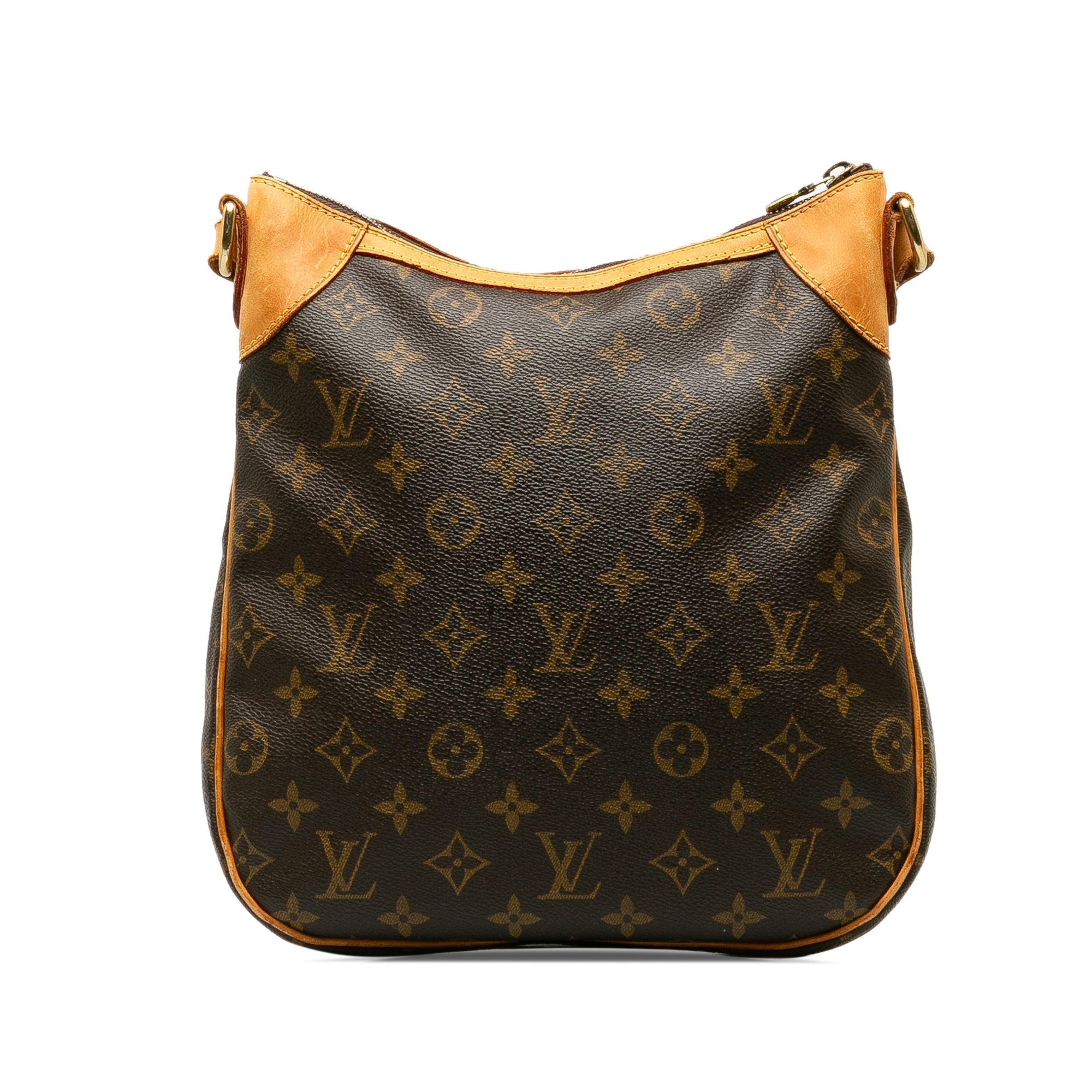 Brown LV Monogram Odeon PM Crossbody Bag