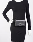 Christian D1OR 30 Montaigne Two Way Pouch Black