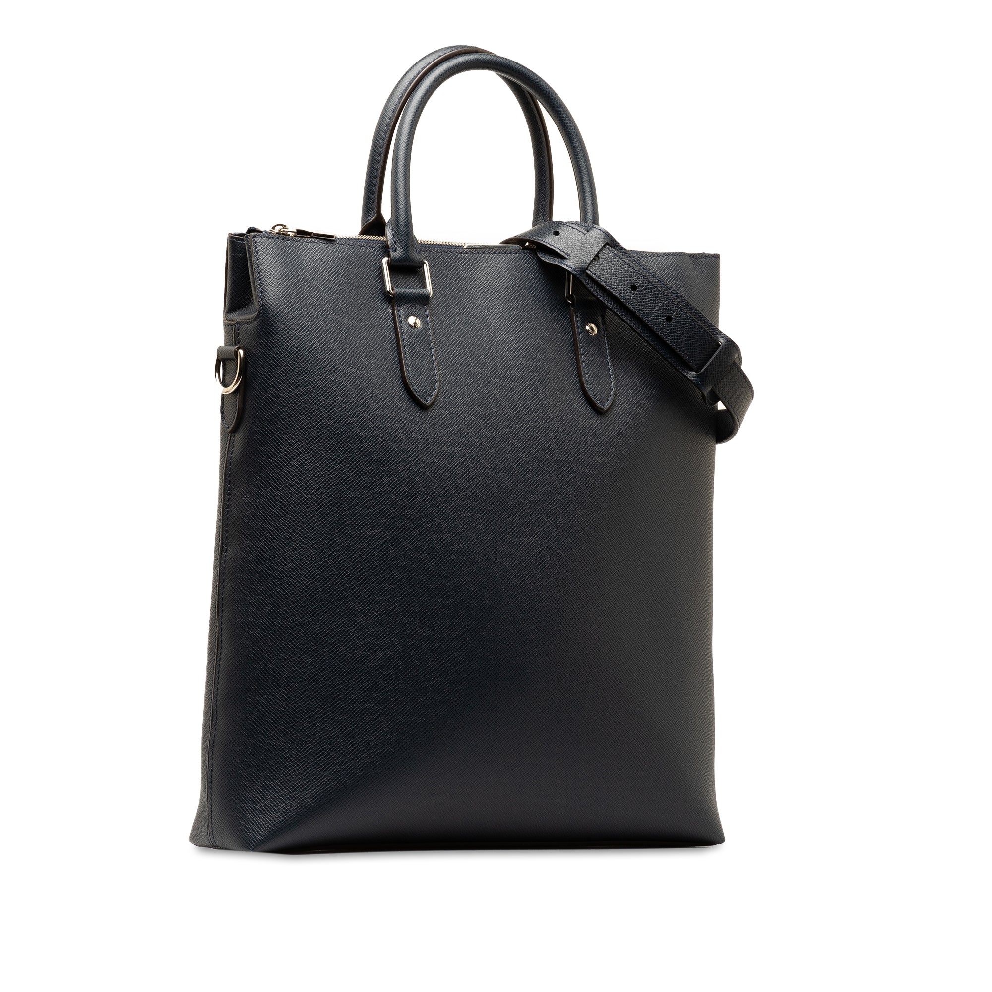 Black LV Taiga Anton Tote Satchel