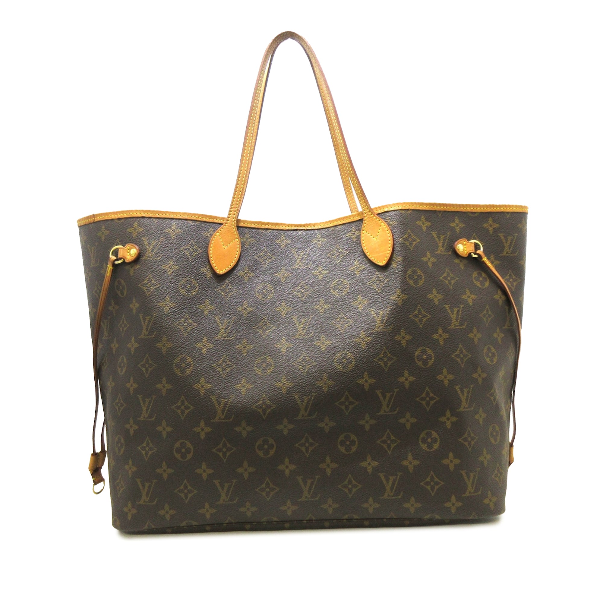 Brown LV Monogram Neverfull GM Tote Bag