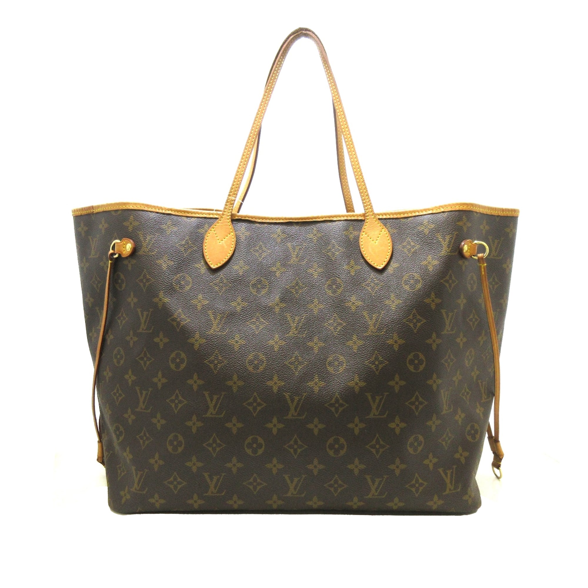 Brown LV Monogram Neverfull GM Tote Bag
