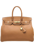 HMS Gold Birkin 35 Bag