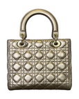 Calfskin Cannage Medium Lady D1OR Gold GHW
