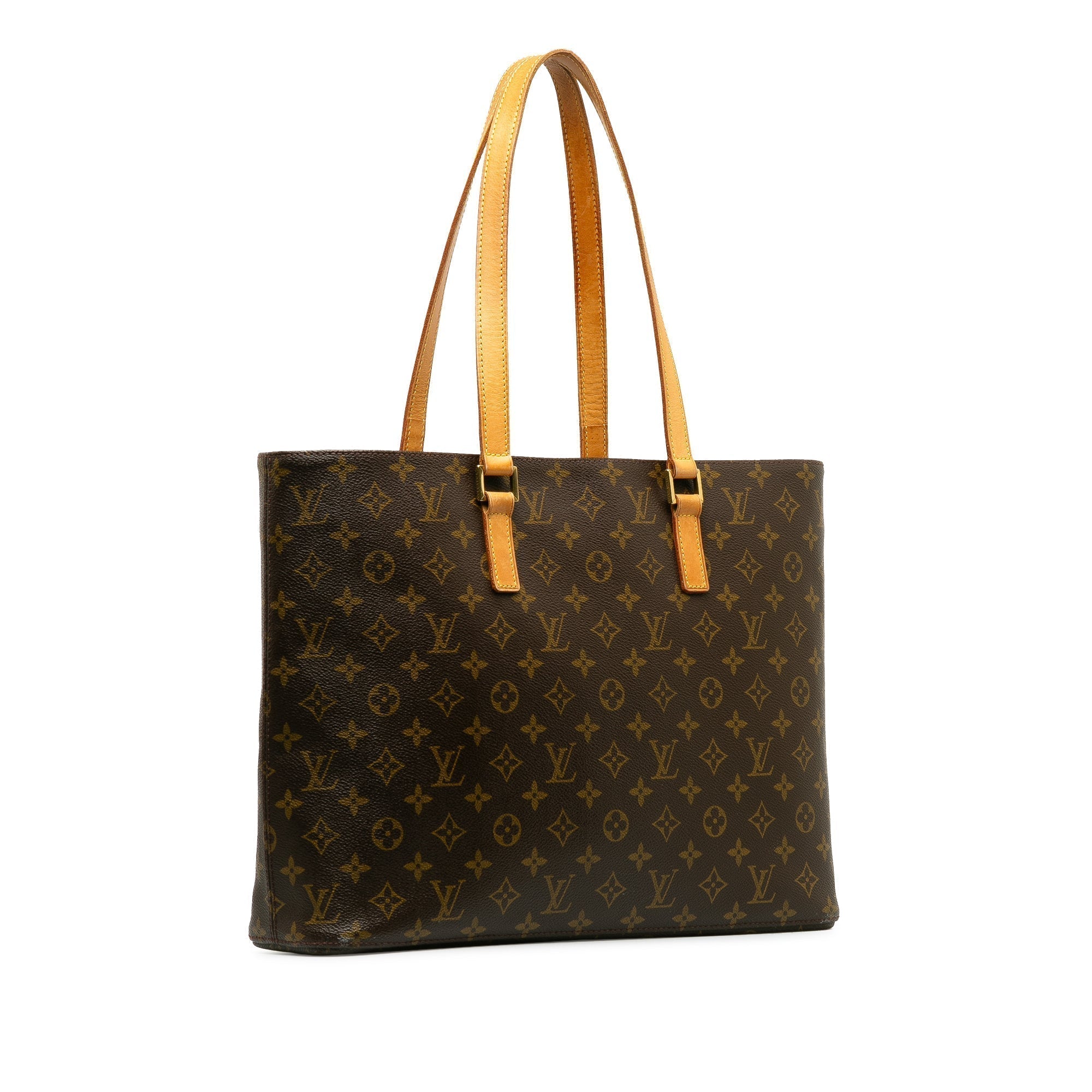 Brown LV Monogram Luco Tote Bag