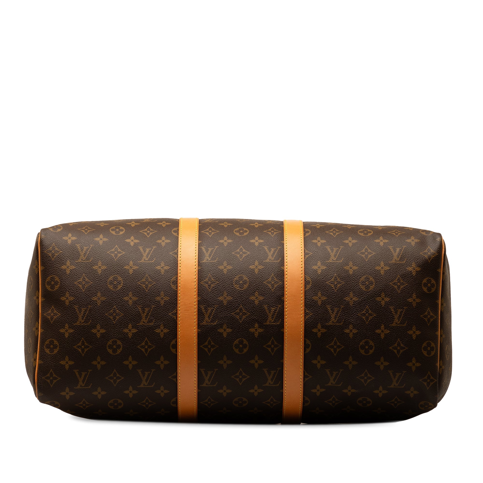 Brown LV Monogram Keepall 50 Travel Bag