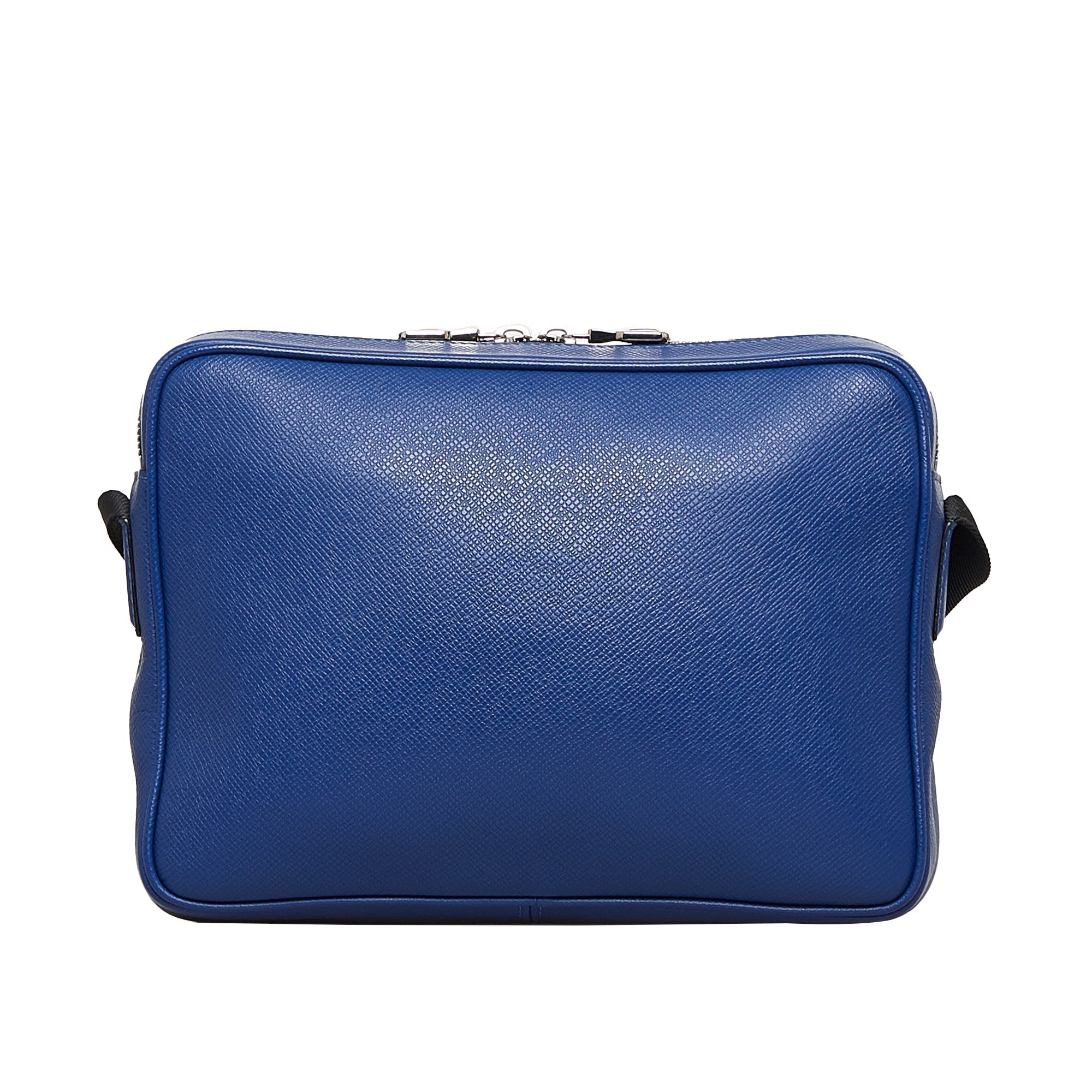 Blue LV Taiga Outdoor Messenger PM Crossbody Bag