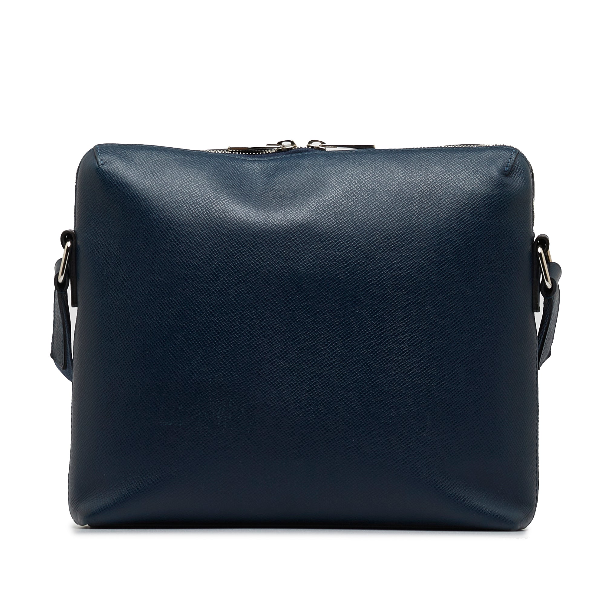 Blue LV Taiga Grigori PM Crossbody Bag
