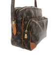 Brown LV Monogram Nil Crossbody Bag