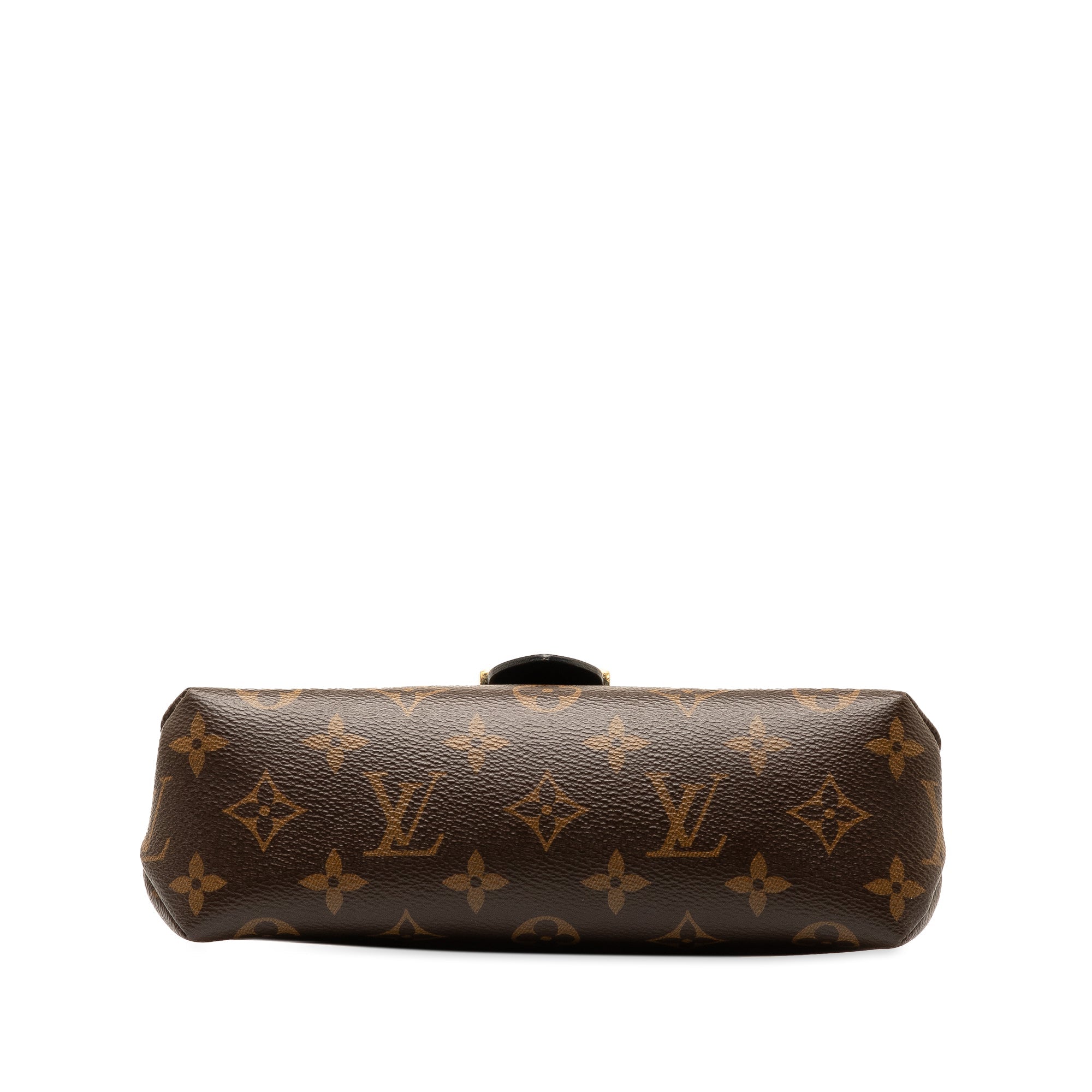 Brown LV Monogram Locky BB Satchel