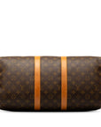 Brown LV Monogram Keepall 45 Travel Bag