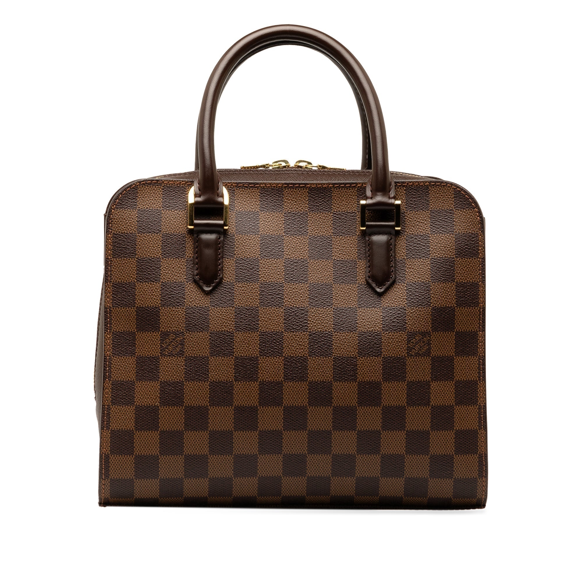 Brown LV Damier Ebene Triana HandBag