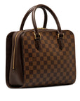 Brown LV Damier Ebene Triana HandBag