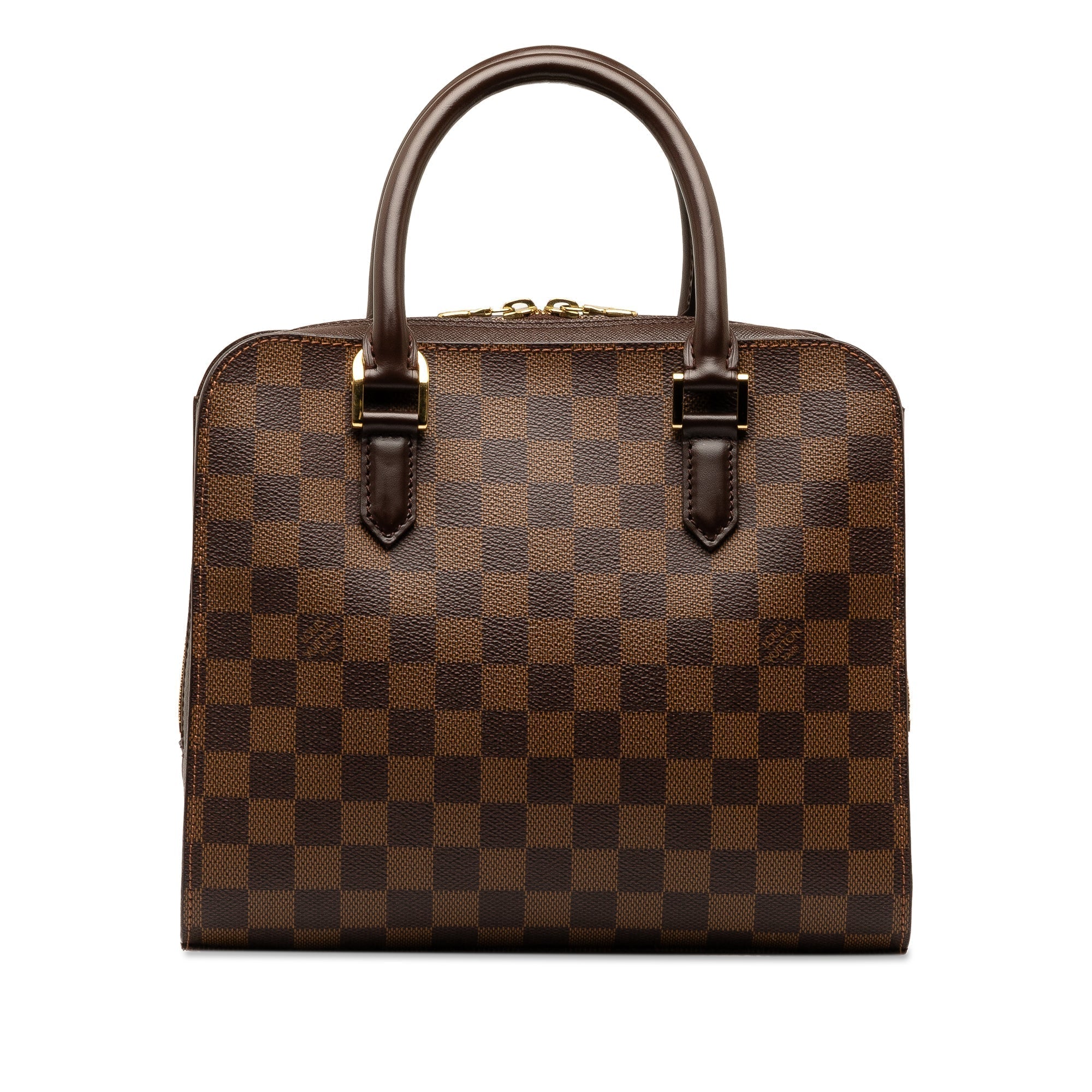 Brown LV Damier Ebene Triana HandBag
