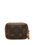 Brown LV Monogram Trousse Wapity Pouch