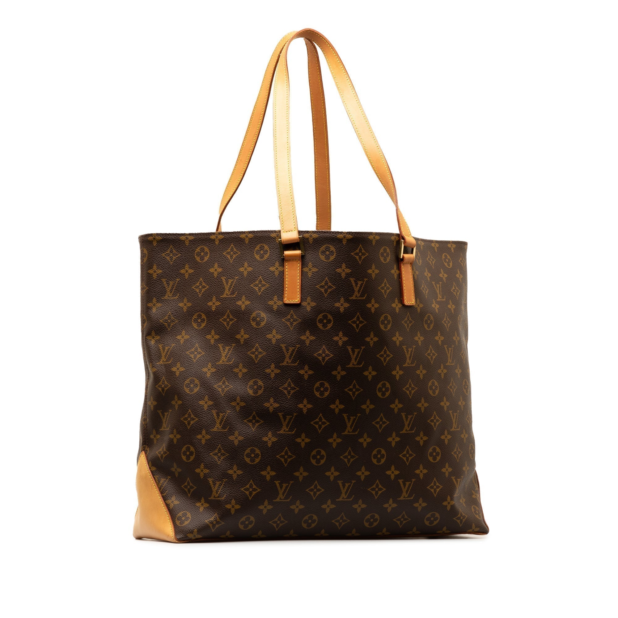 Brown LV Monogram Cabas Alto Tote Bag