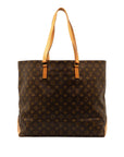 Brown LV Monogram Cabas Alto Tote Bag