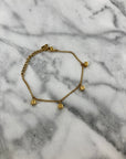 Christian D1OR CD Logo Bracelet Gold Vintage 5fgxjr