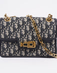 Christian D1OR Addict Bag Oblique Canvas Medium