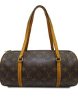Brown LV Monogram Papillon 30 HandBag