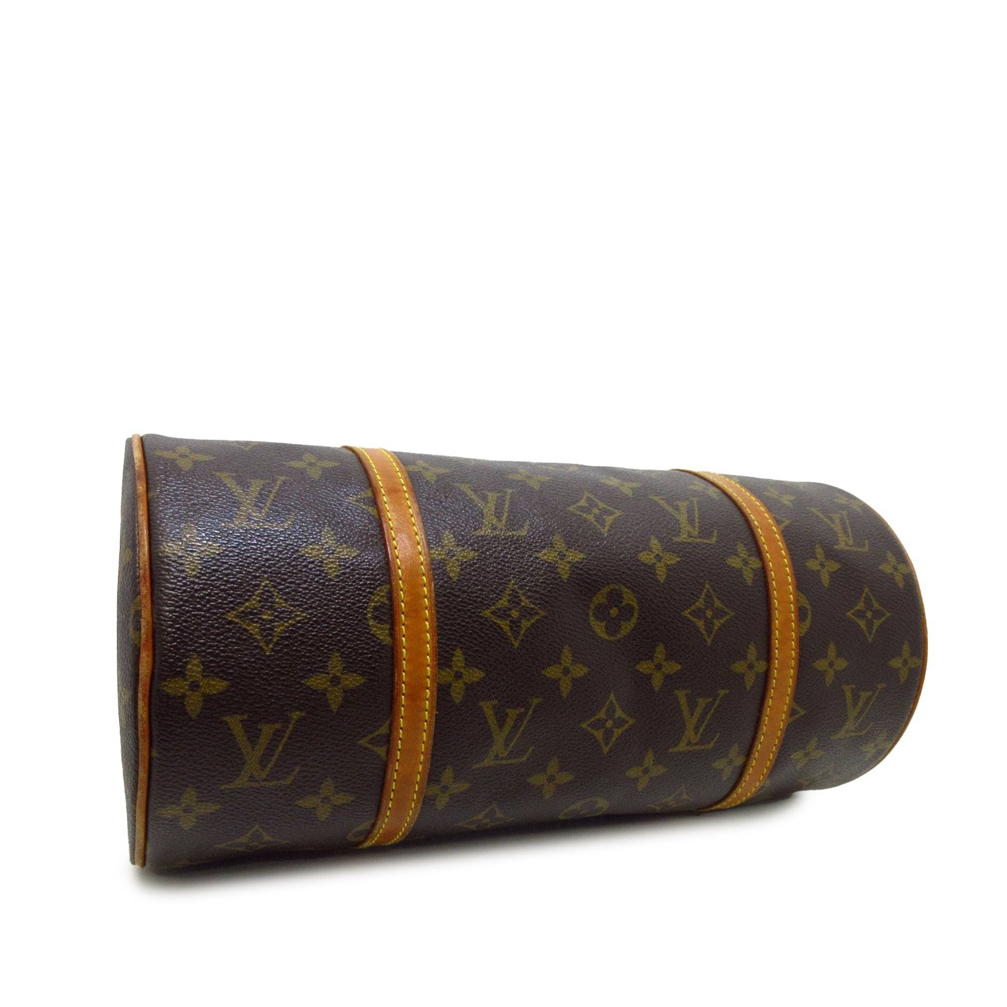 Brown LV Monogram Papillon 30 HandBag
