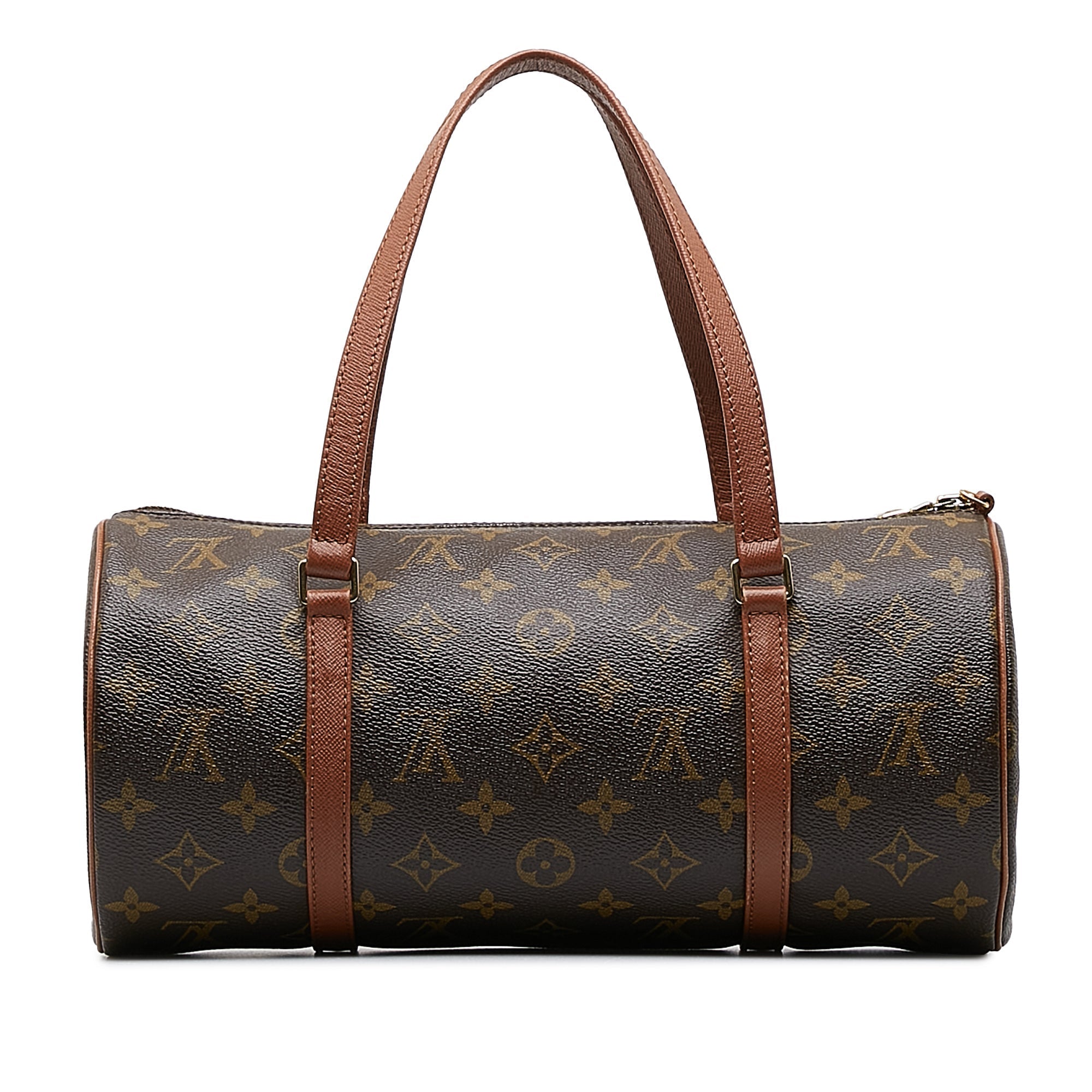Brown LV Monogram Papillon 30 HandBag