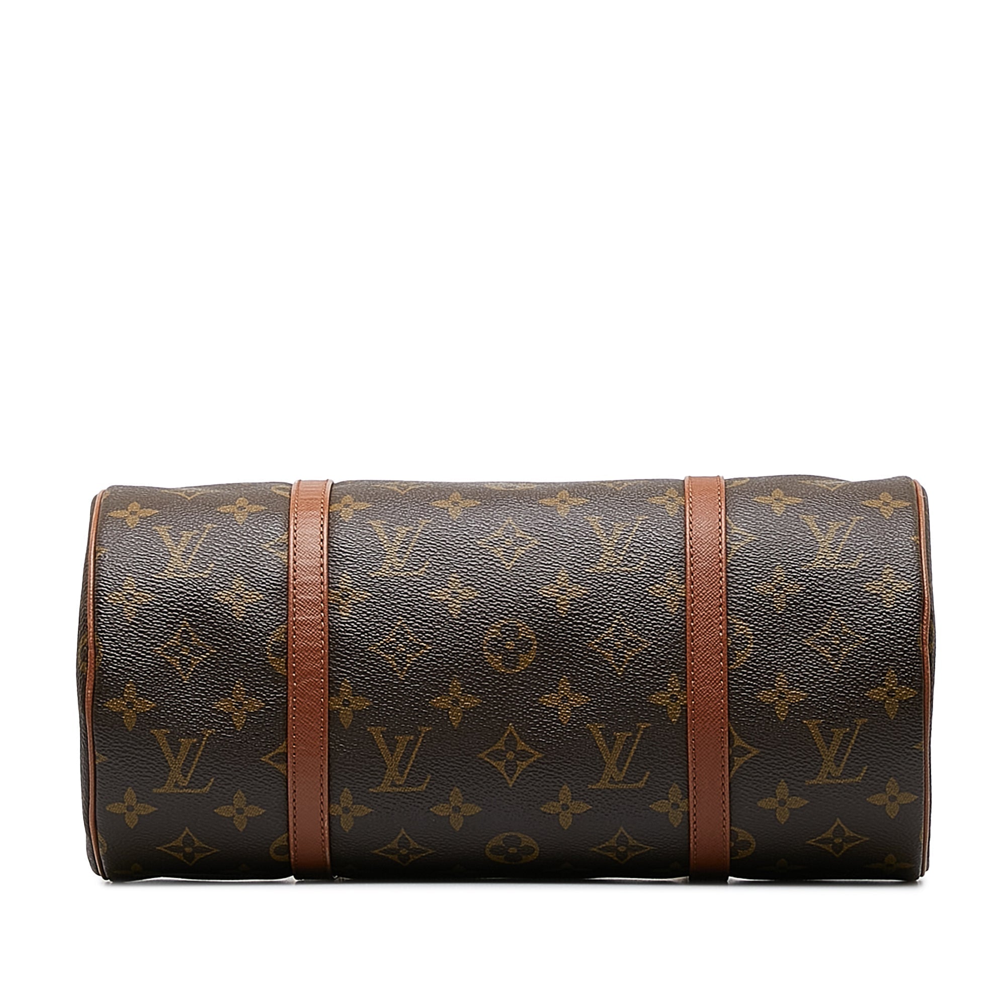 Brown LV Monogram Papillon 30 HandBag