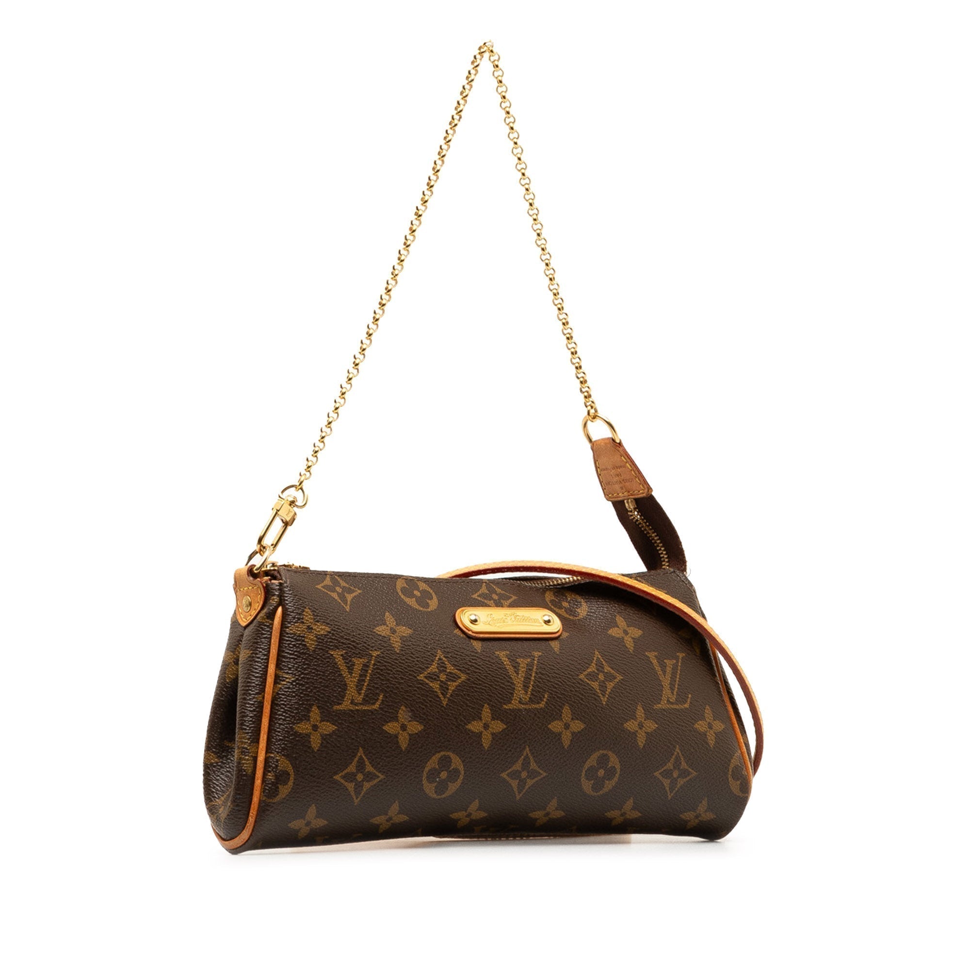 Brown LV Monogram Eva Satchel
