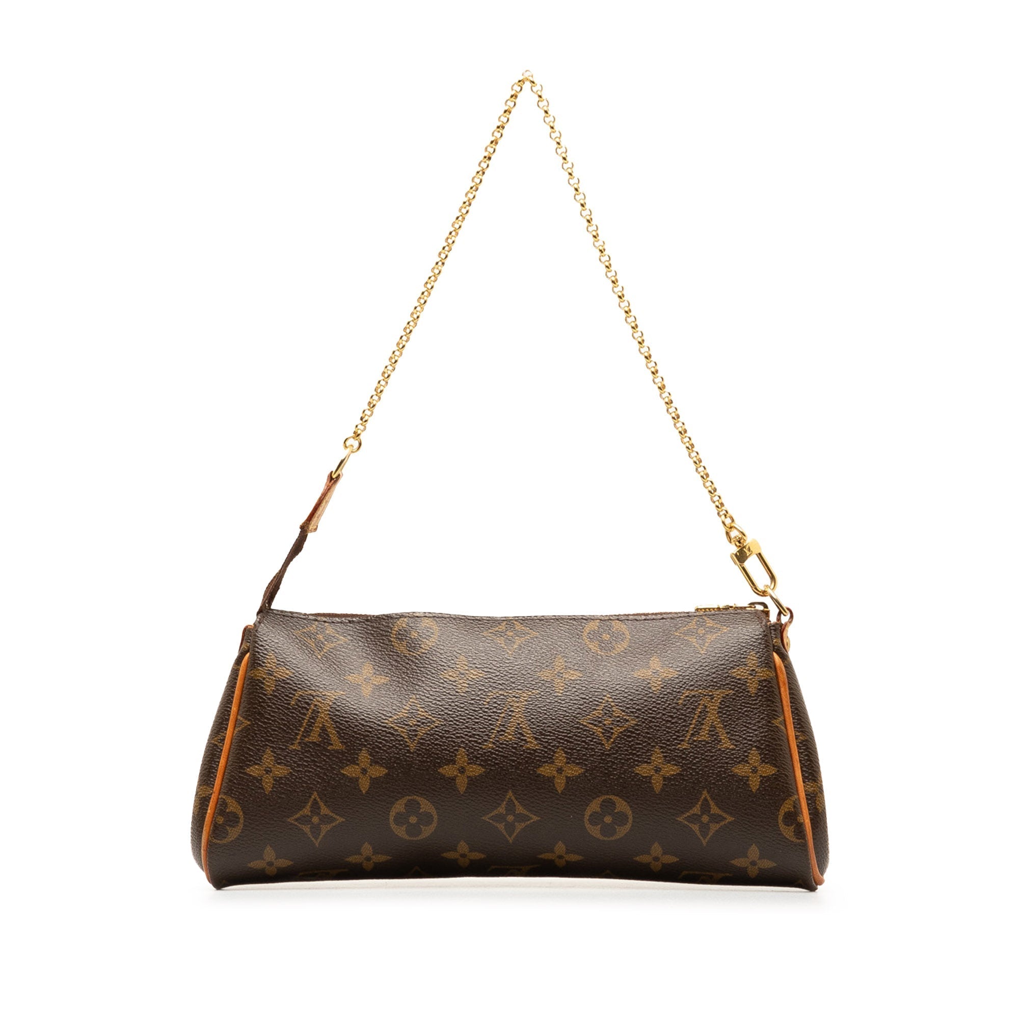 Brown LV Monogram Eva Satchel
