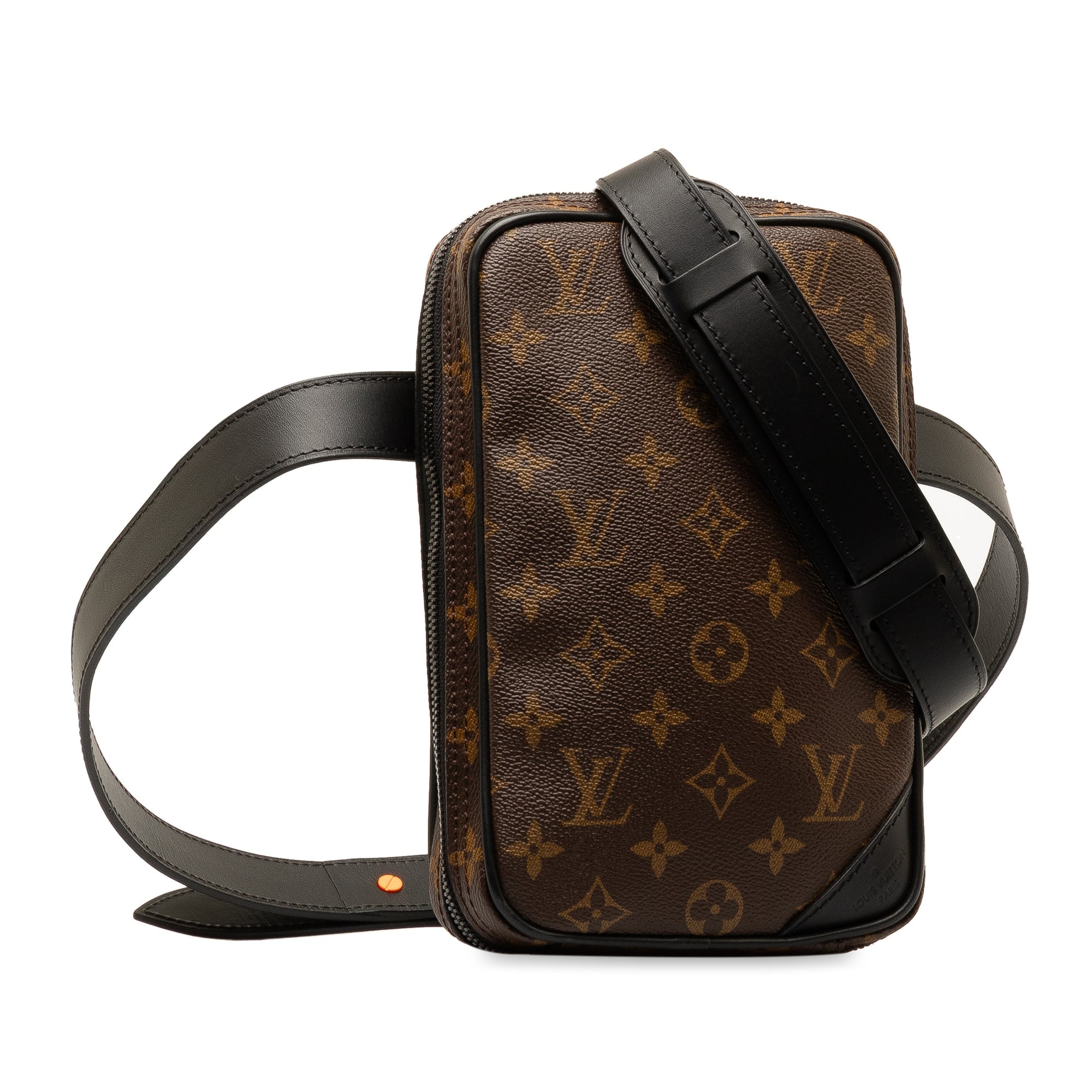 Brown LV Monogram Solar Ray Utility Side Bag