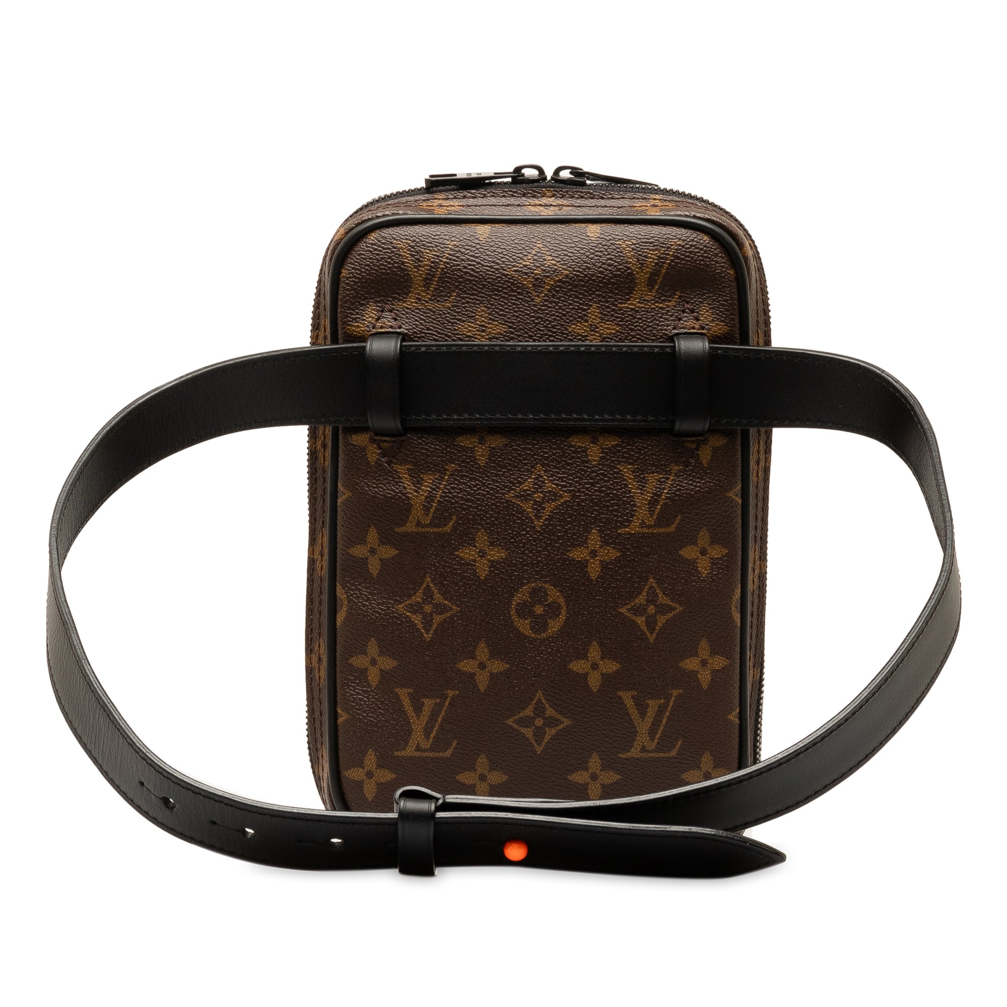 Brown LV Monogram Solar Ray Utility Side Bag