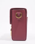 Christian D1OR 30 Motaigne Box Bag Grape Leather
