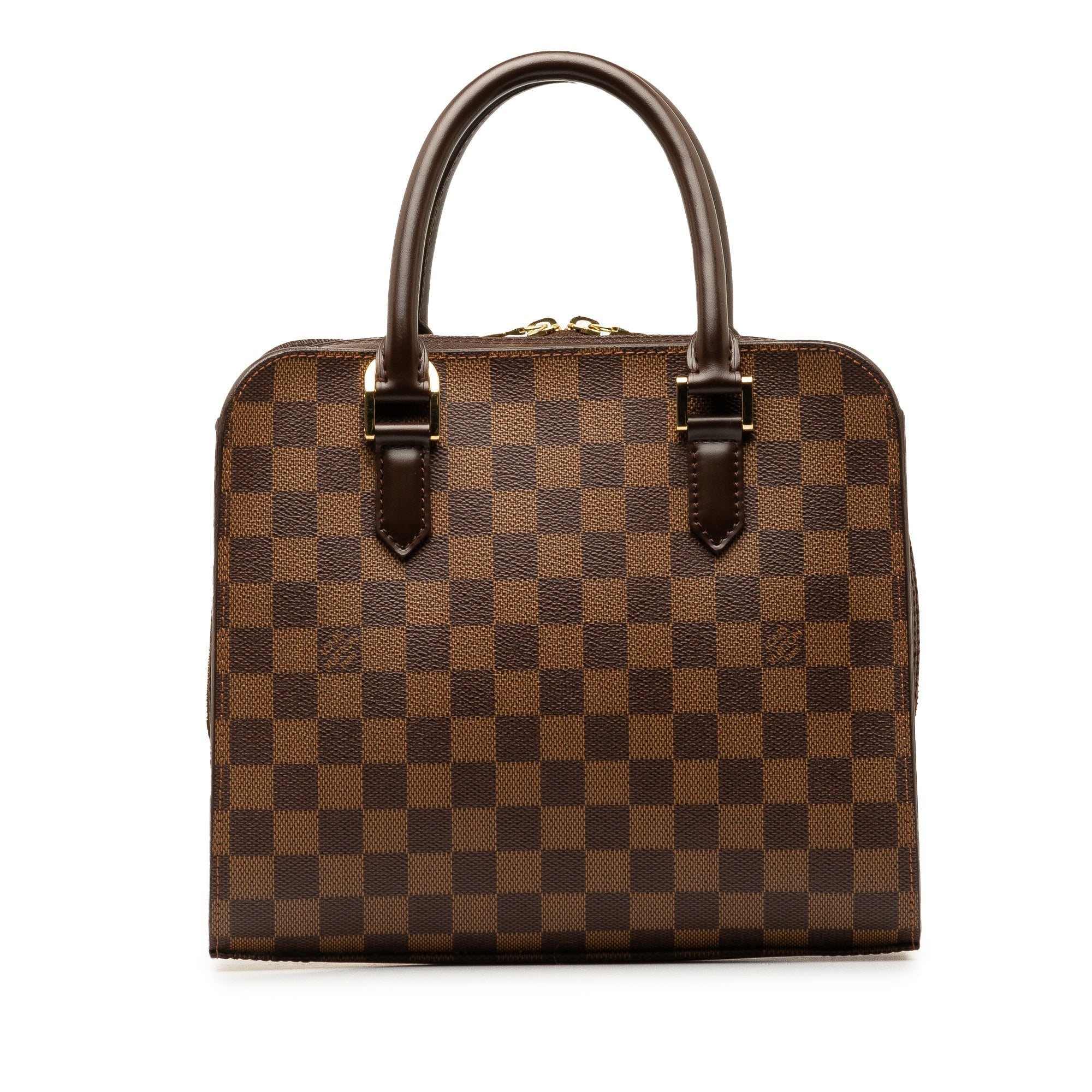 Brown LV Damier Ebene Triana HandBag