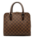 Brown LV Damier Ebene Triana HandBag