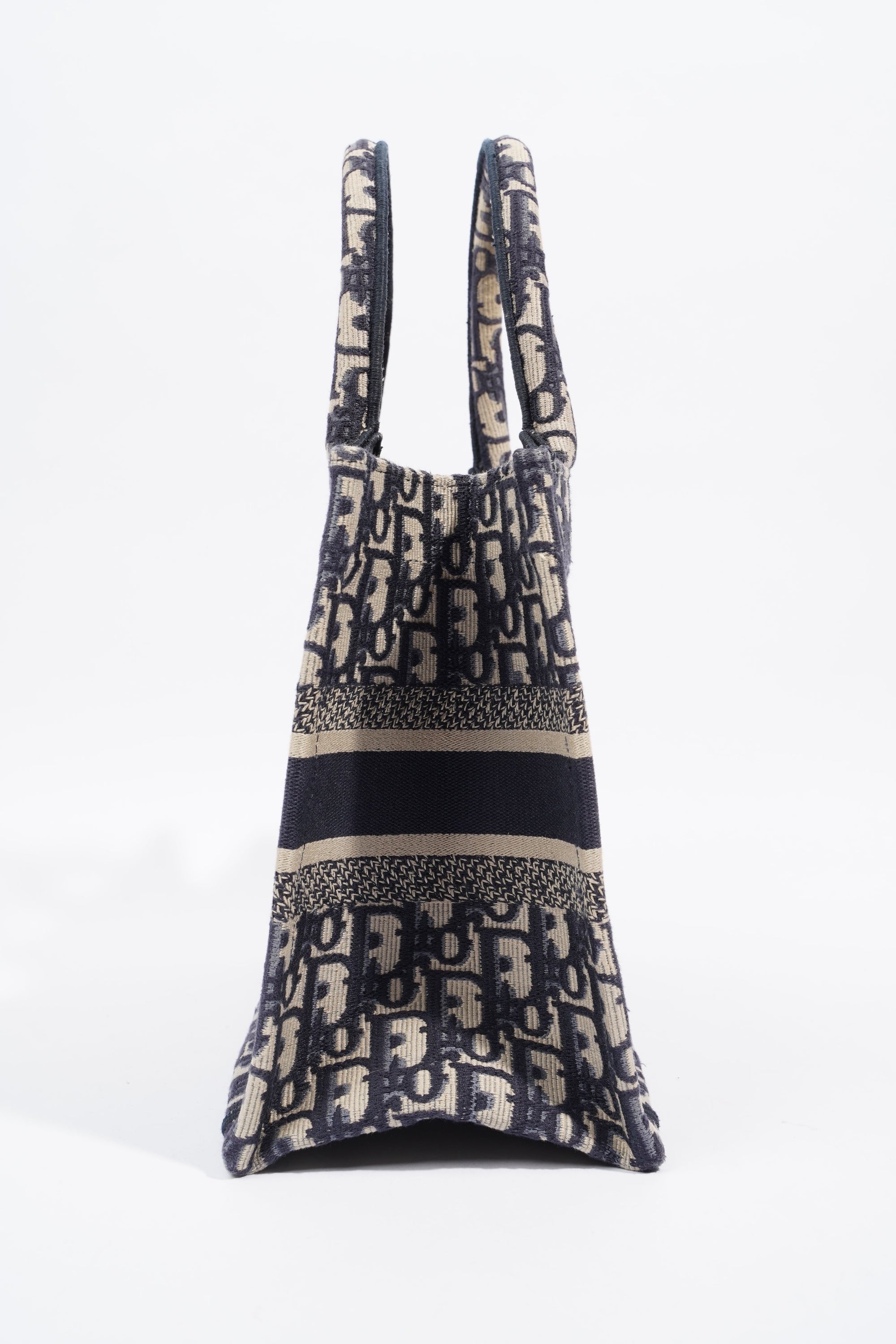 Christian D1OR Book Tote Oblique Fabric Small