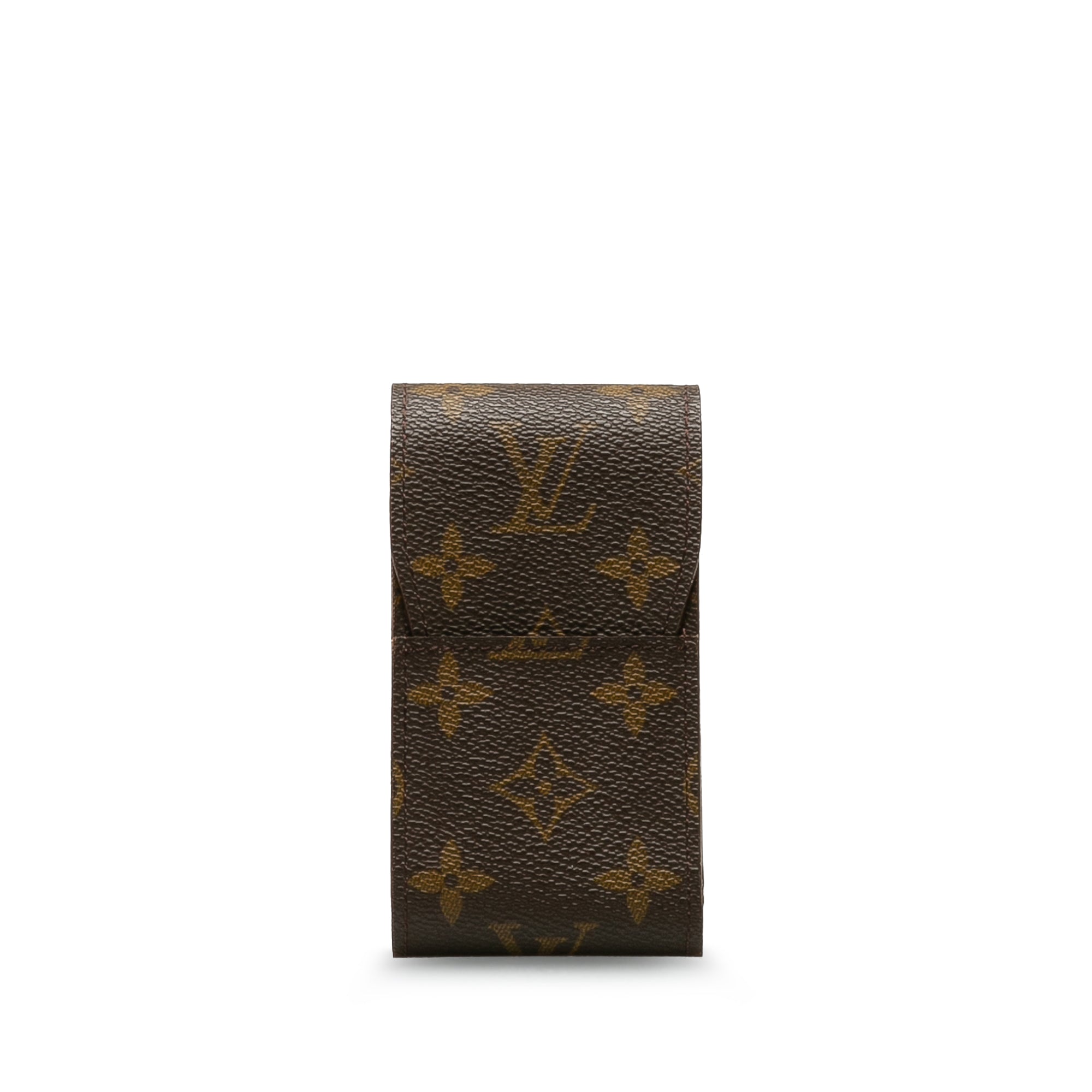 Brown LV Monogram Cigarette Case