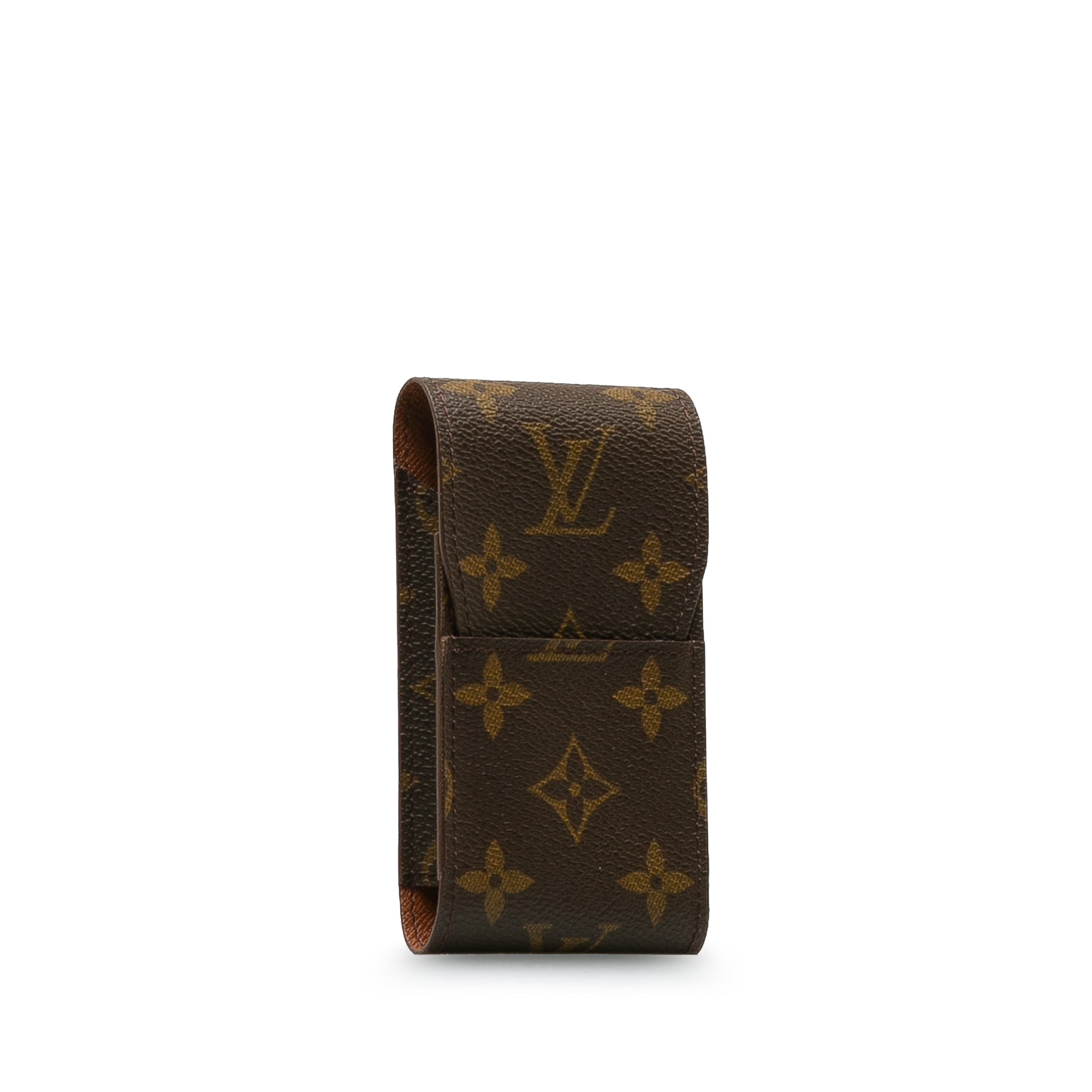 Brown LV Monogram Cigarette Case
