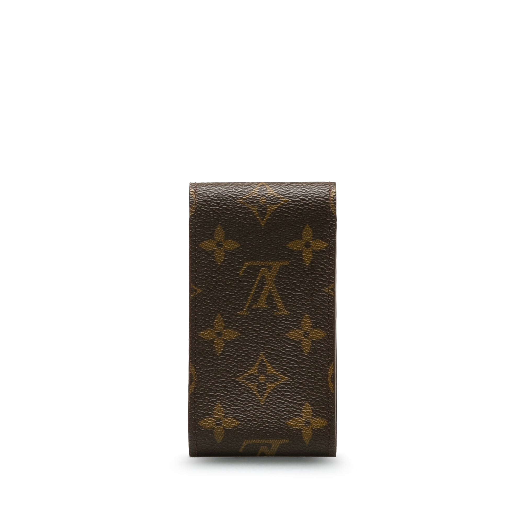 Brown LV Monogram Cigarette Case