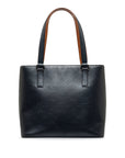 Blue LV Monogram Mat Stockton Tote Bag