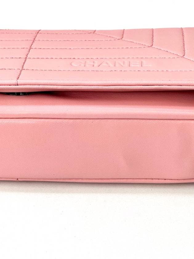 9th Division Pink Chocolate Bar Shoulder Bag 3VCHB17369 CH